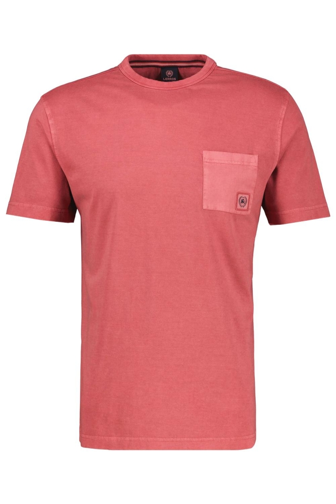 T SHIRT MET BORSTZAK 2543036 331 EARTH RED